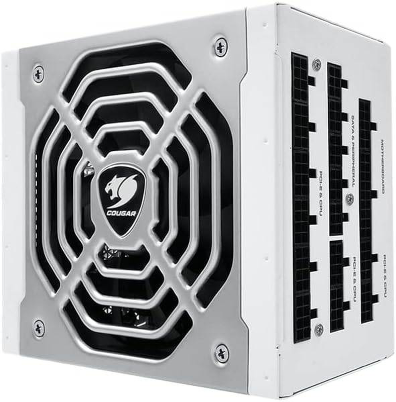 Cougar polar 1050w cgr-pr-1050 psu 80 plus platinum fully modular 100% japanese caps 135mm hdb zero-noise black-null