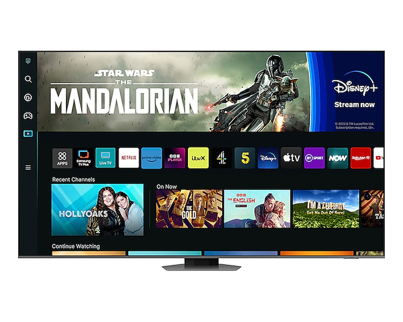 Samsung τηλεόραση 98" 4k QLED qe98q80catxxh, , medium-null
