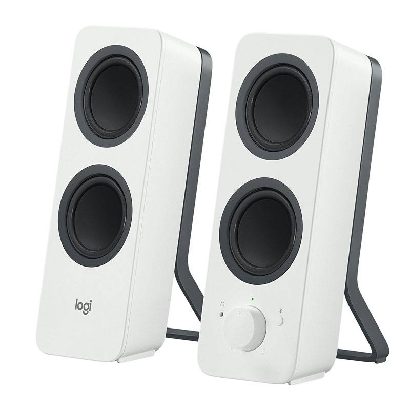 Logitech z207 / speakers / for pc / 2.0-channel / wireless / bluetooth / 5 watt (total) / white, , medium-null