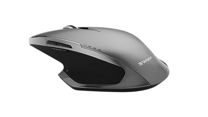 Verbatim mouse wireless 8-button deluxe blue led ergonomic, , medium-null