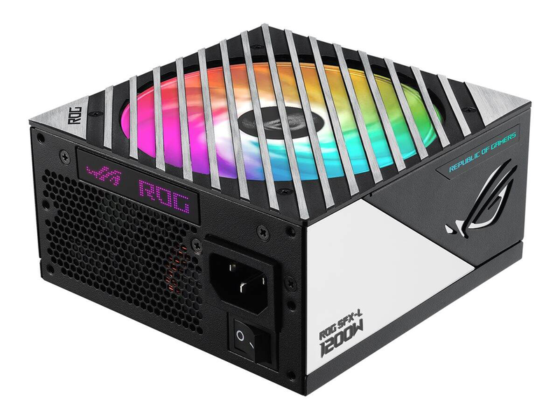Asus rog loki sfx-l - power supply (internal) - atx 3.0 / sfx-l - 80 plus titanium - ac 100-240 v - 1200 watt - active pfc, , medium-null