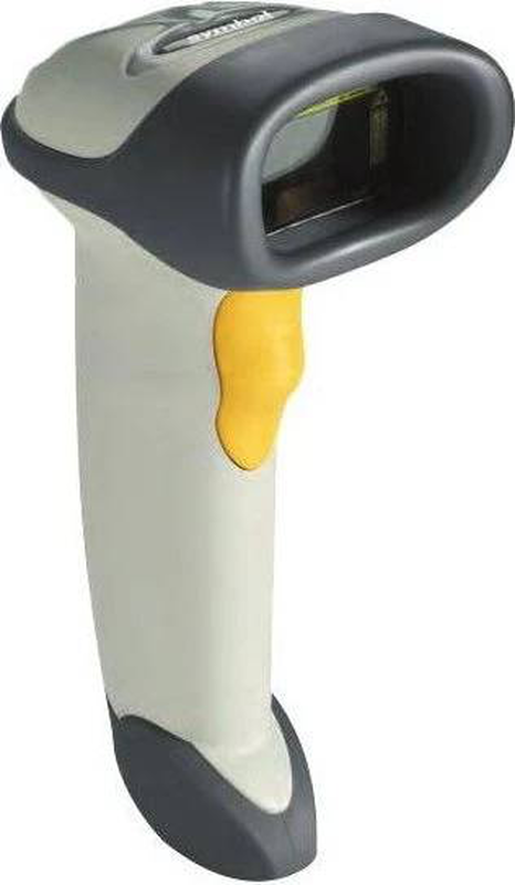 Zebra symbol ls2208 ls2208-sr20001r-ur 1d laser barcode scanner USB kit with cable and stand cash register white-null