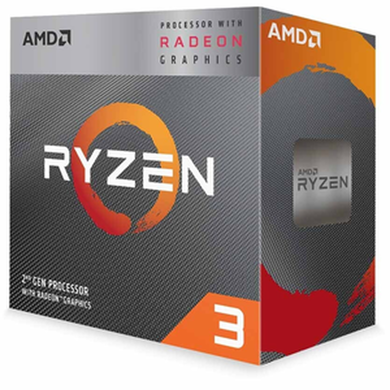 Ryzen 3 3200g 3.6GHz quad core skt am4 CPU AMD, , medium-null