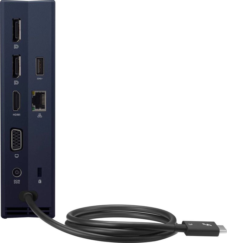 Asus simpro dock 2 thunderbolt 3 docking station 4-display 8k HDMI 2x dp vga gbe 120w pd black-null