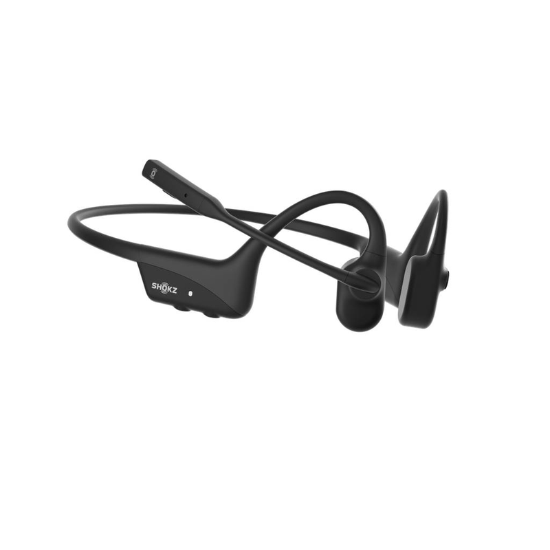 Shokz opencomm2 uc / 2025 upgrade / headset / open ear / behind-the-neck mount / bluetooth / wireless / USB-a via bluetooth adapter / black / zoom certified, , medium-null