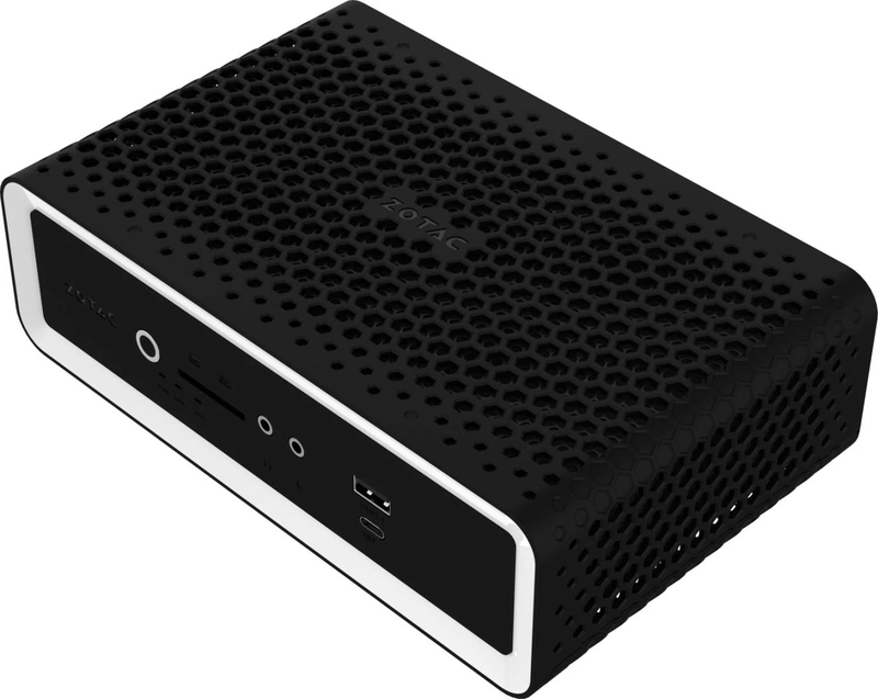 Zotac zbox ci649 nano fanless barebone mini pc Intel Core i5-1335u iris xe ddr5 Wi-Fi 6 no ram no SSD no os black-null