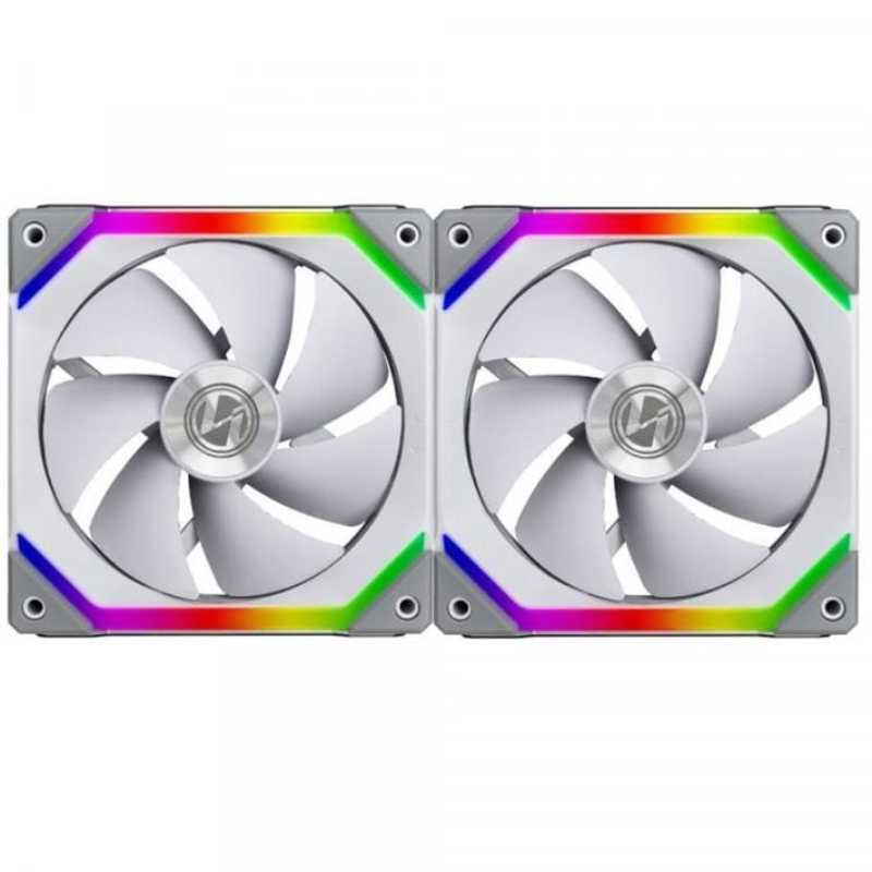 Lian li uni fan sl 140 case fans  argb pwm with controller double black-null