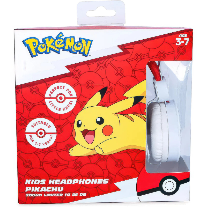 Pokémon pikachu core kids headphones, , medium-null