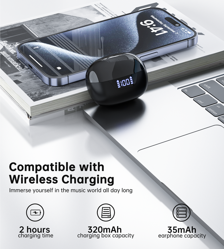 Choetech wireless earbuds bh-t60, , medium-null