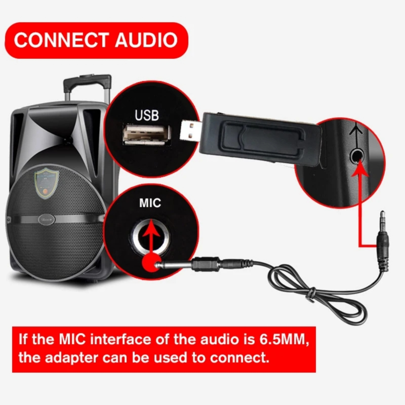 Wireless microphone q-mic636  ασύρματο μικρόφωνο, , medium image number null