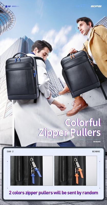 Bopai verano leather laptop backpack 15.6&Prime;, , medium-null