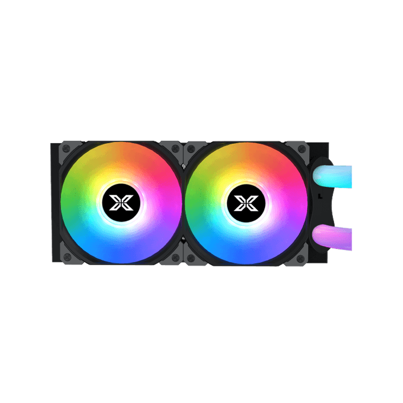 Product image: Xigmatek neon aqua 240 CPU liquid cooler, , medium-null