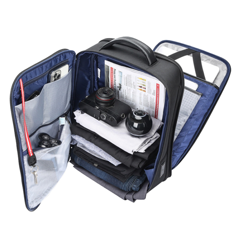 Bopai harlem leather travel laptop backpack 15.6&Prime;, , medium-null