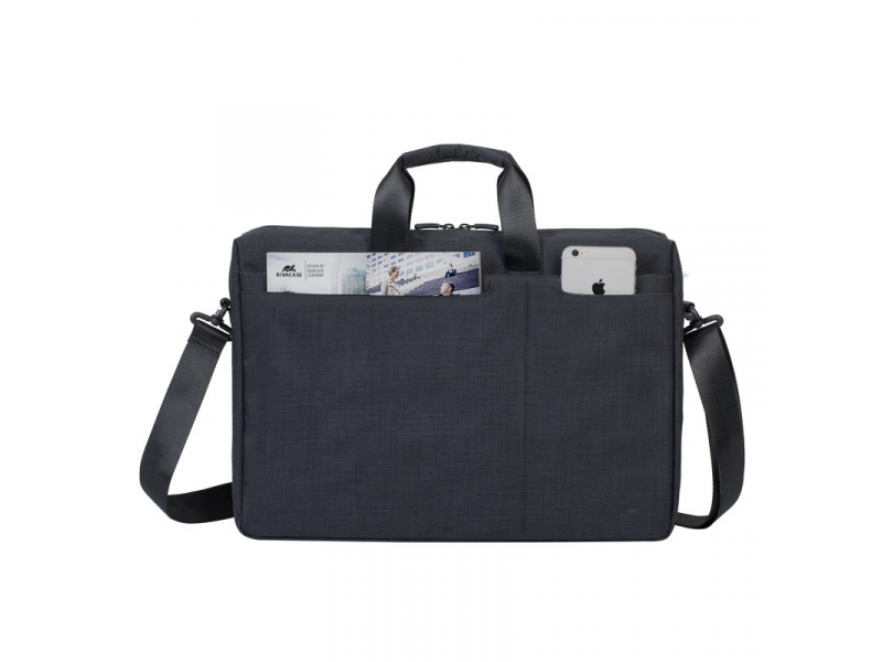 Riva case 8355 - notebook carrying case - 17.3" - black, , medium-null