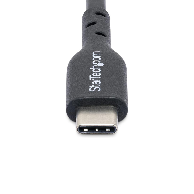 USB cable - 24 pin USB-c (m) to 24 pin USB-c (m) - USB 2.0 - 5 / 9 / 12 / 15 / 20 v - 3 a - 3 m - USB power delivery (60w), power delivery 2.0 support, halogen-free, passive - black-null