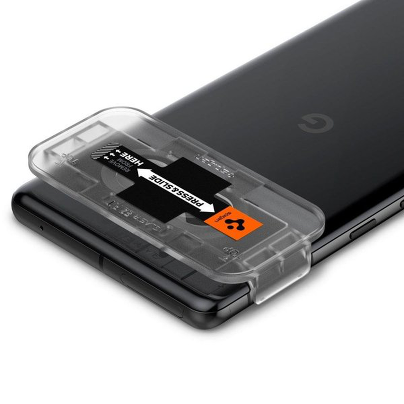 Product image: Spigen optik.tr 2-pack camera protector google pixel 7 pro black, , medium-null