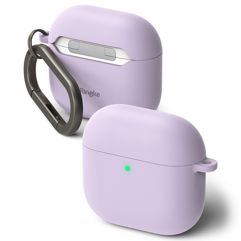 AirPods 4 case | silicone case - light purple, , medium-null