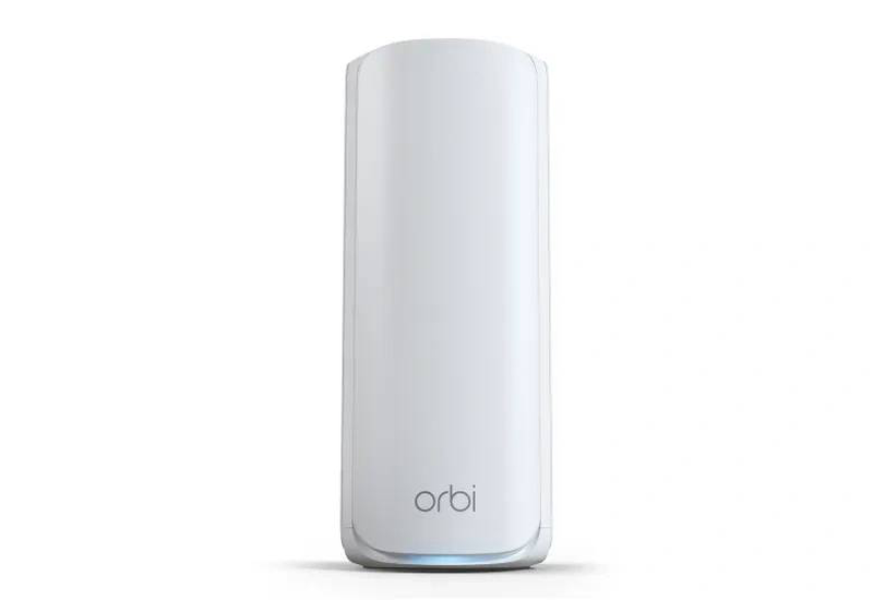 Netgear orbi 770 rbe770 tri-band Wi-Fi 7 mesh add-on satellite be11000 11GBps 2.5GBe +2750 sq ft white-null