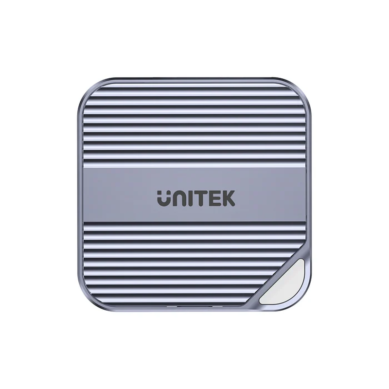 Unitek s1244a USB-c nvme/pcie m2 2230 magnetic SSD enclosure 10GBps pd100w (attach magnetically on the back of smartphone), , medium-null