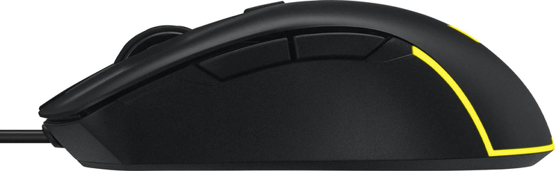 Asus tuf gaming m3 Gen II wired gaming mouse 8000 dpi 6 buttons aura sync rgb ip56 right-handed black 90mp0320-bmua00-null