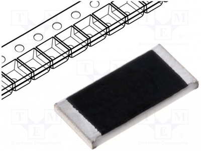 Smd2512 4.7r 0.5w resistor thin film x100pcs, , medium