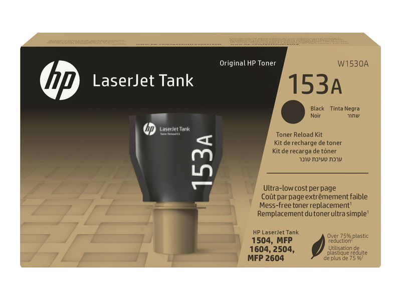 Hp w1530a 153a black laserjet tank toner-null