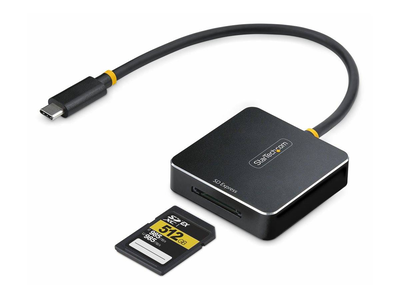 Startech.com USB-c sd express card reader, USB 10GBps, portable memory card reader, USB Type-C to secure digital 7.1 adapter, works with any operating system / card reader (sdhc, sdxc) / USB-c 3.2 Gen 2, , medium
