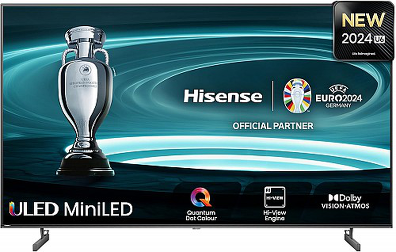 Product image: Hisense 55u6nq 55'' 4k smart QLED mini led TV-null