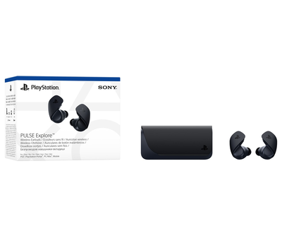 Sony pulse explore wireless earbuds for PS5 midnight black, Midnight Black, medium