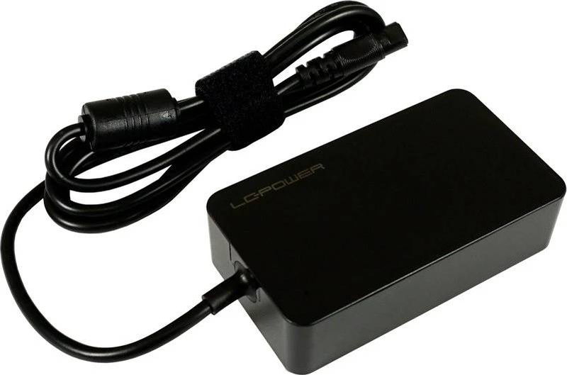 Lc-power lc-nb-pro-45 45w universal notebook charger 18.5-20v with 10 barrel tips black-null