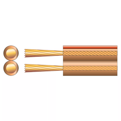 Mercury speaker cable transparent 2.5mm-length-20metres