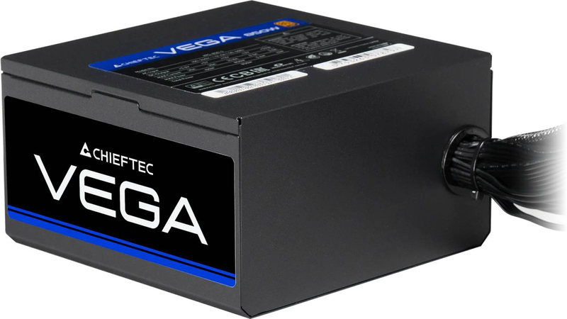 Chieftec vega ppg-850-s 850w power supply atx 3.1 80 plus gold pcie 5.0 16-pin 12v-2x6 135mm fdb black-null