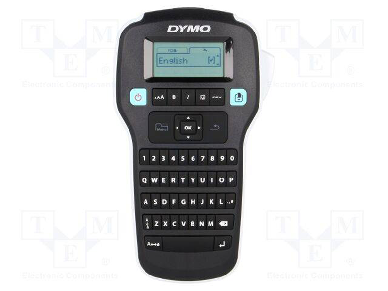 Dymo labelmanager 160 label maker | qwerty | d1 6/9/12mm | black, , medium-null