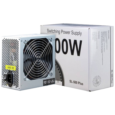 Inter tech sl-500w plus power supply, , medium