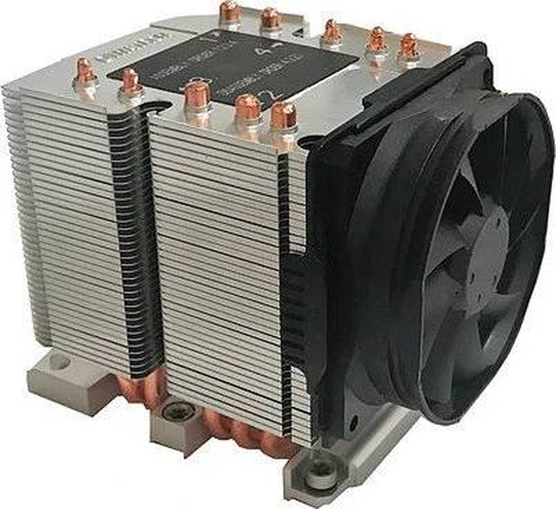 Inter-tech argus b-11 3u active server CPU cooler socket lga3647 heat pipes 205w tdp 80mm pwm fan-null