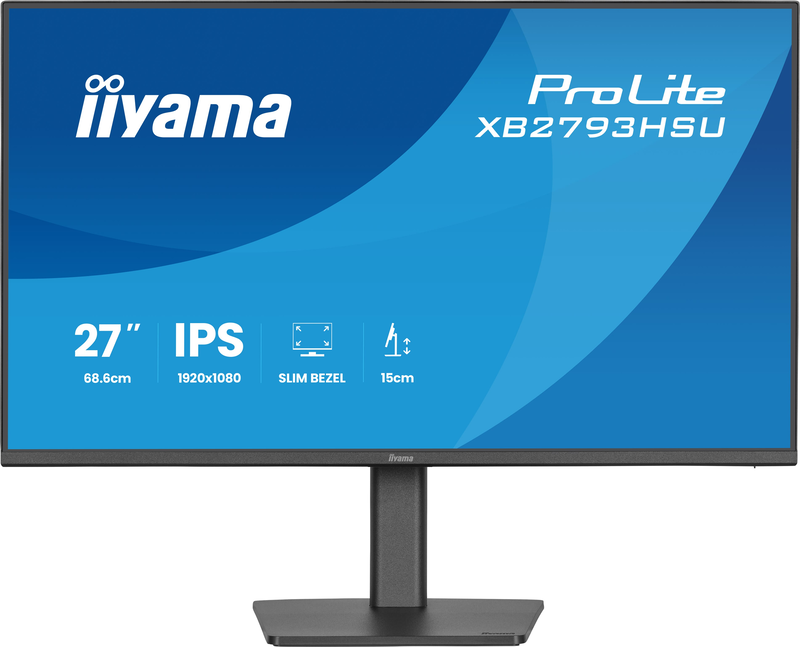 Iiyama prolite xb2793hsu-b1 27" monitor ips 120hz 1920x1080-null