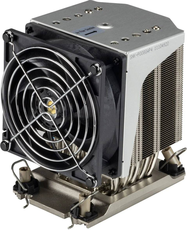 Supermicro snk-p0080ap4 4u active CPU heatsink, intel socket lga4189, 3rd Gen xeon scalable, 270w, 92mm fan-null