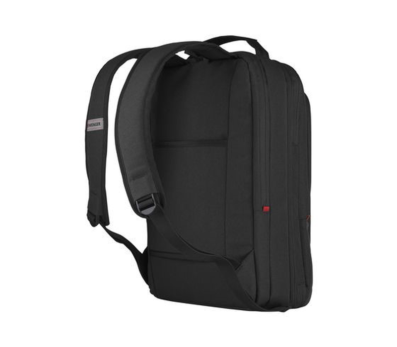 Wenger, city traveler, carry-on 16" laptop backpack w/ 12" tablet pocket, black, , medium-null