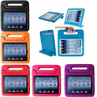 Kids protective foam case ipad 5 - 6 - 7 9.7inch red, Red, medium