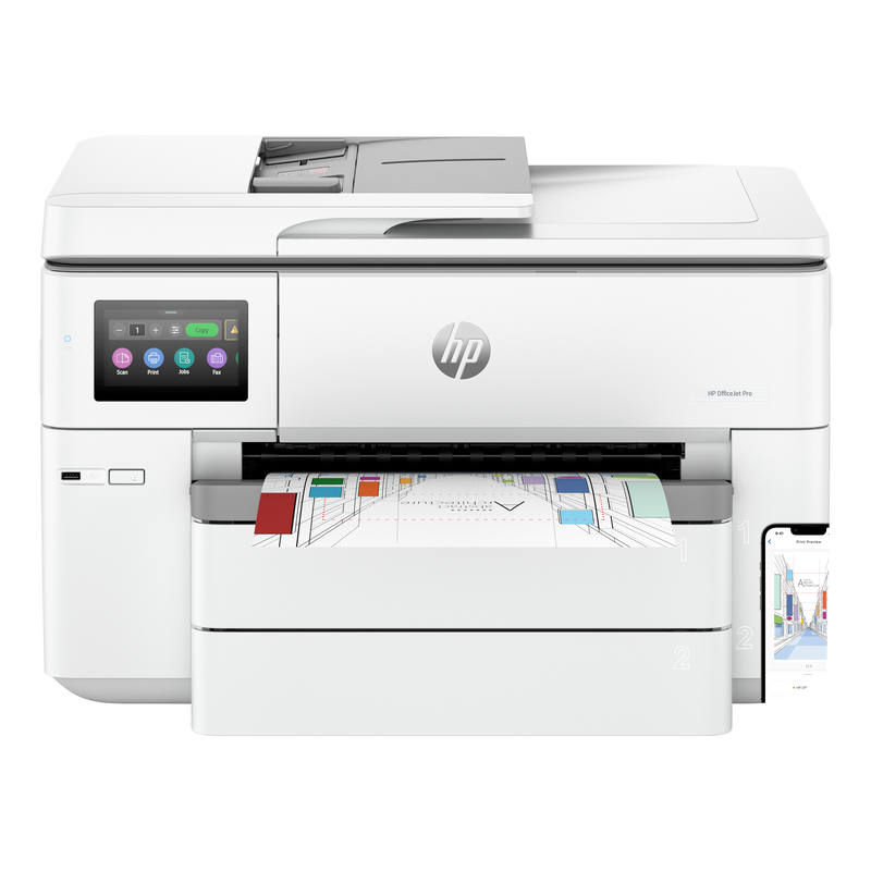 Hp officejet pro 9730e multifunction printer inkjet, , medium-null
