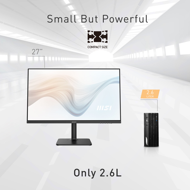 Msi pro dp20z (5700g/8GB ddr4/256GB SSD/windows 10 home) desktop pc-null