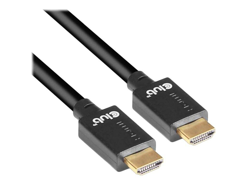 Club 3d - ultra high speed - HDMI cable - HDMI male to HDMI male - 1.5 m - 4k120hz support, 8k60hz support, , medium-null