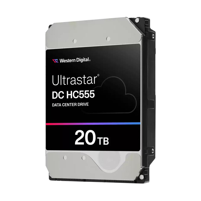 Wd ultrastar dc hc555 - hard drive - data centre - 20TB - internal - 3.5" - sata 6GB/s - 7200 rpm - buffer: 512 mb-null