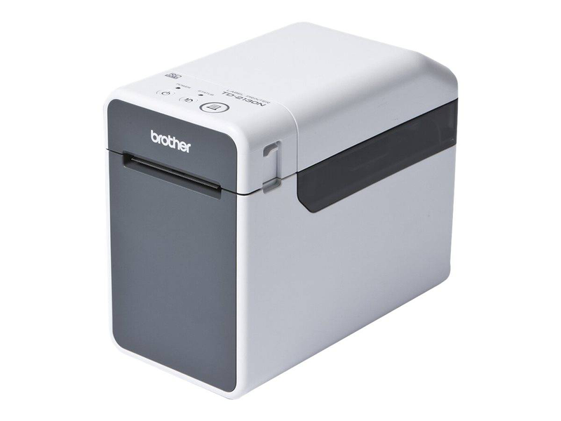 Brother td-2135n desktop label printer | 300 dpi | USB, lan, serial & USB host | 56 mm print width, , medium-null