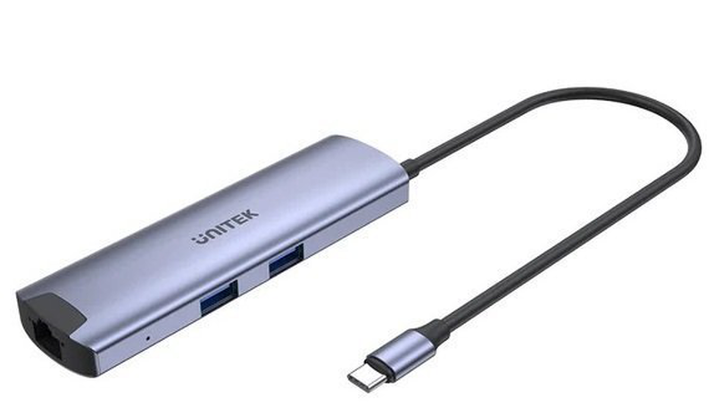 Unitek USB-c hub USB3.0 HDMI/gb/pd100w h1112f, , medium-null