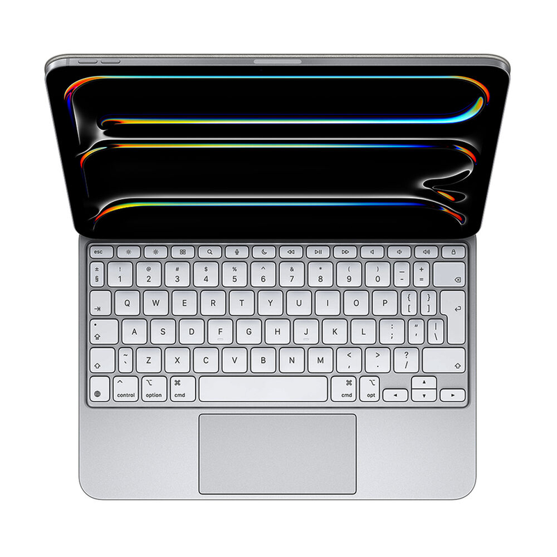 Ipad pro 11" m4 magic keyboard en white-null