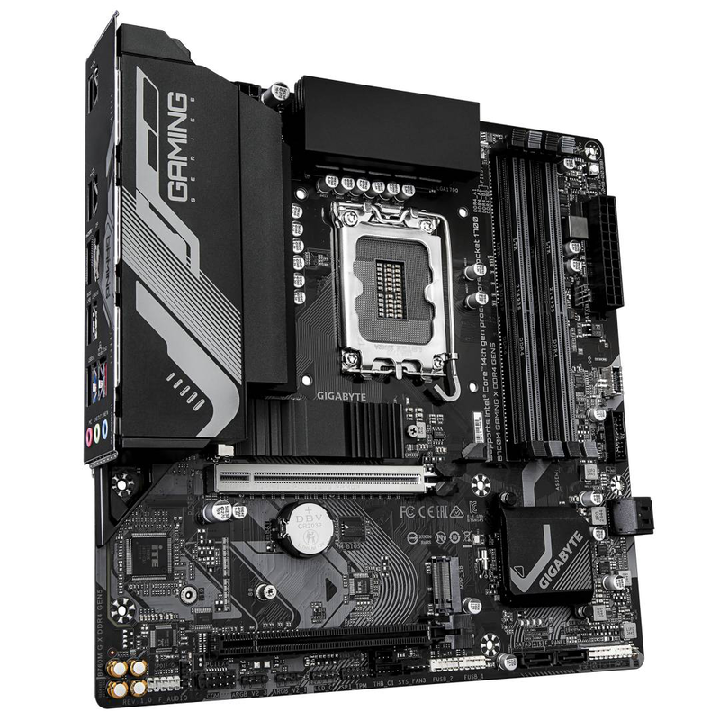 Gigabyte b760m gaming x ddr4 Gen5 micro-atx motherboard lga 1700 intel b760 ddr4 pcie 5.0 x16 dual m.2 2.5GBe black-null