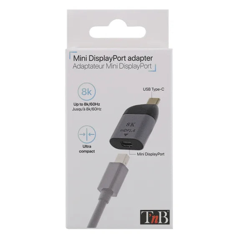 Product image: Tnb USB-c to mini displayport 8k adapter, , medium-null