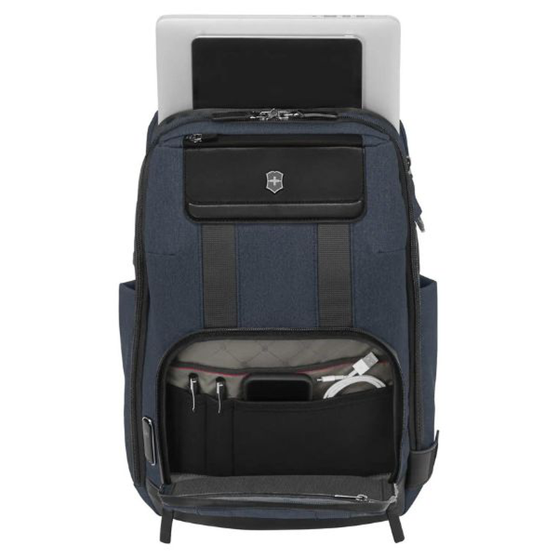 Architecture urban2, deluxe backpack, melange blue/black, , medium image number null