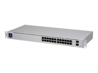 Ubiquiti unifi switch usw-24 | 24-port managed gigabit ethernet switch | 2x sfp | internal power supply | 1GBps, , medium